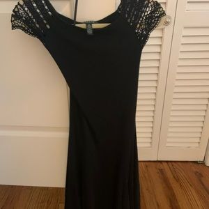 Ralph Lauren black cotton dress
